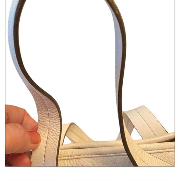 Furla Cream Perforated Tote Bag - Picture 16 of 16